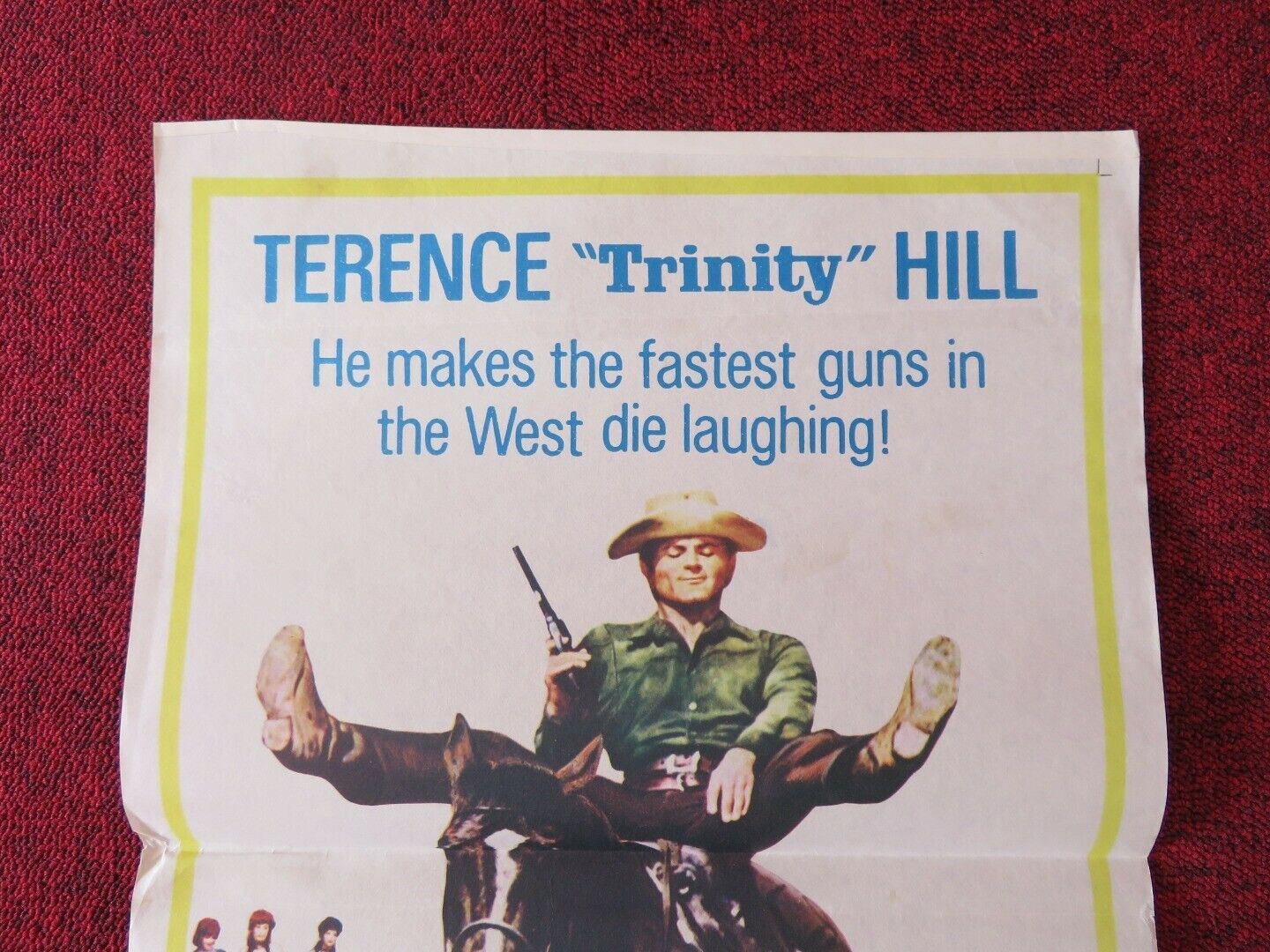 MAN OF THE EAST FOLDED AUSTRALIAN DAYBILL POSTER TERENCE HILL GREGORY WALCOTT Movie posters