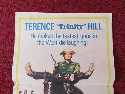 MAN OF THE EAST FOLDED AUSTRALIAN DAYBILL POSTER TERENCE HILL GREGORY WALCOTT Movie posters