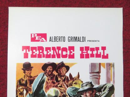 MAN OF THE EAST ITALIAN LOCANDINA POSTER TERENCE HILL GREGORY WALCOTT 1972 Rendezvous Cinema Movie posters