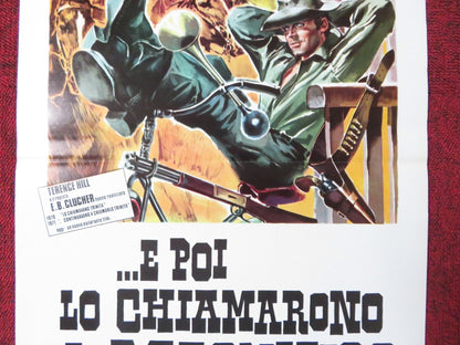 MAN OF THE EAST ITALIAN LOCANDINA POSTER TERENCE HILL GREGORY WALCOTT 1972 Rendezvous Cinema Movie posters