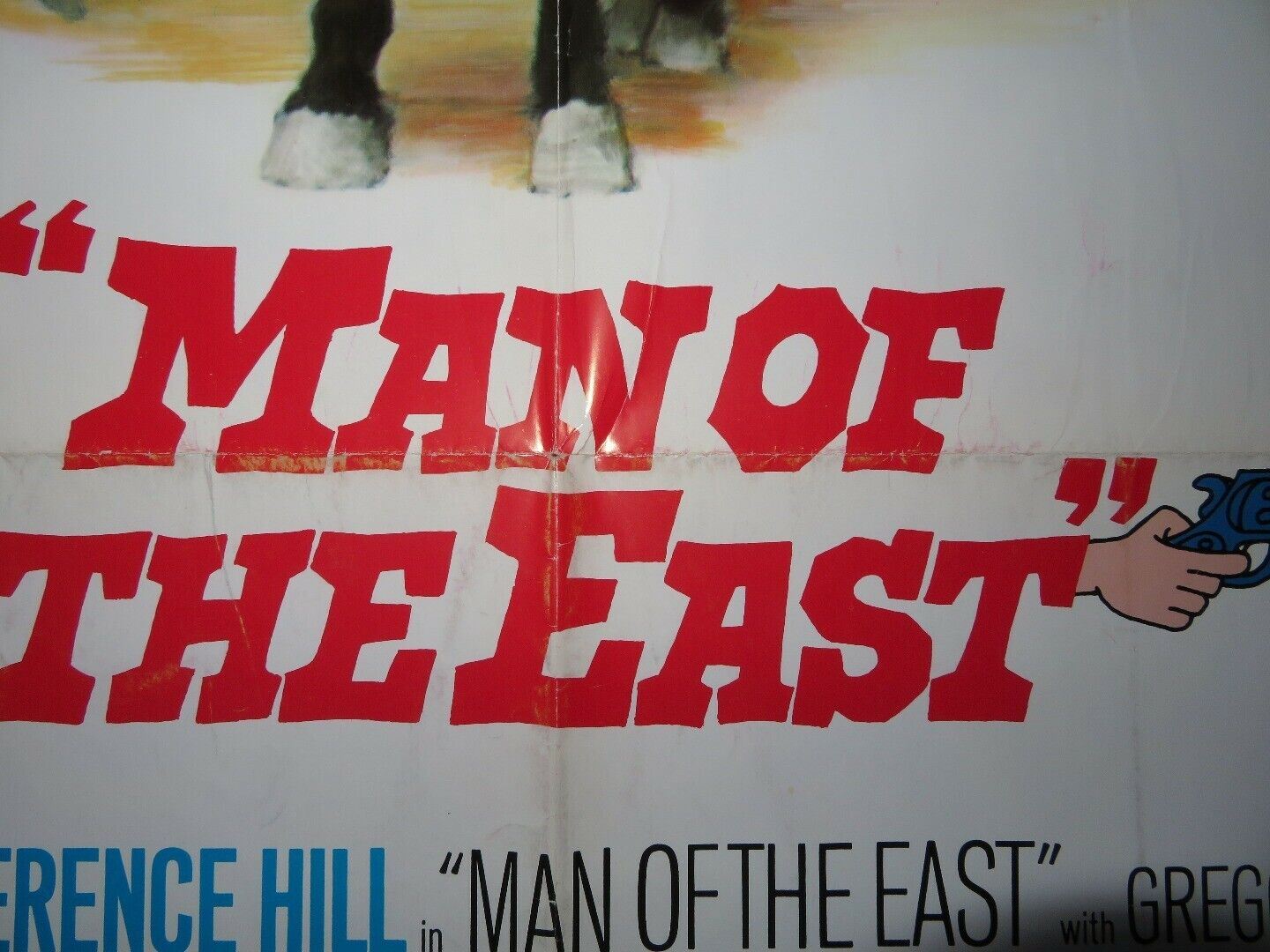MAN OF THE EAST US ONE SHEET POSTER TERENCE HILL GREGORY WALLOTT 1973 - Rendezvous Cinema
