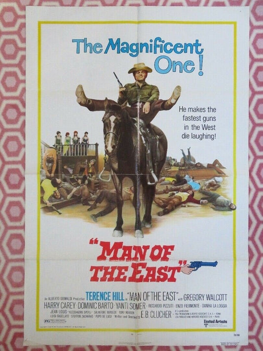 MAN OF THE EAST US ONE SHEET POSTER TERENCE HILL GREGORY WALLOTT 1973 - Rendezvous Cinema