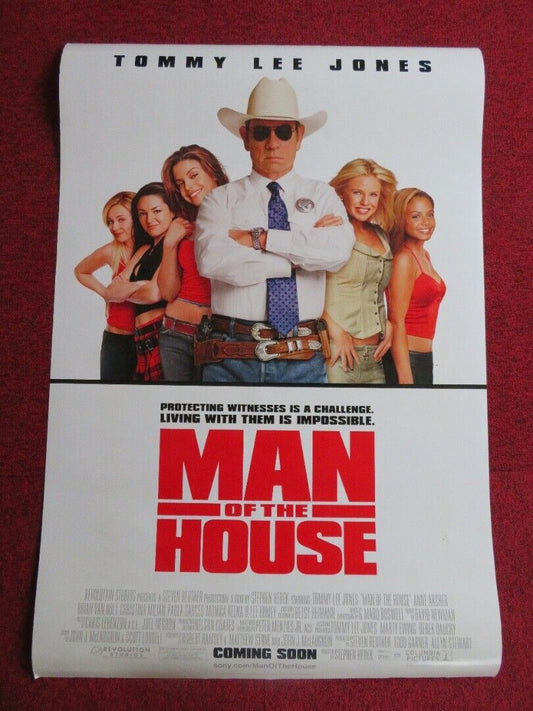 MAN OF THE HOUSE US ONE SHEET ROLLED POSTER TOMMY LEE JONES 2005 Movie posters