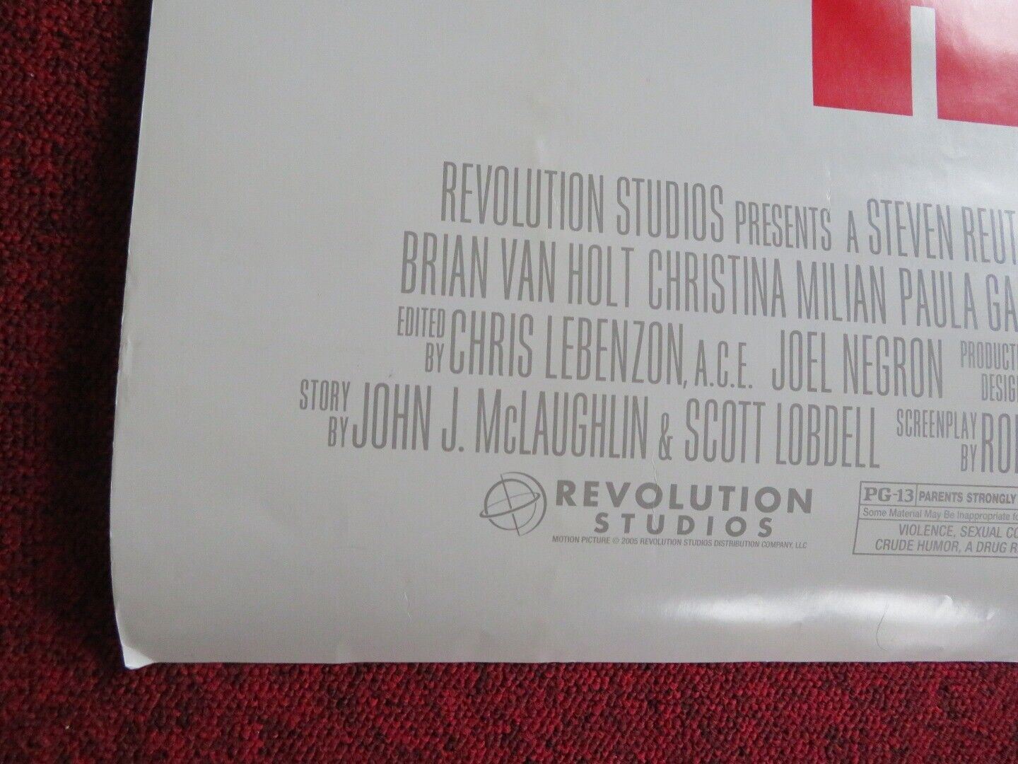 MAN OF THE HOUSE US ONE SHEET ROLLED POSTER TOMMY LEE JONES 2005 Movie posters