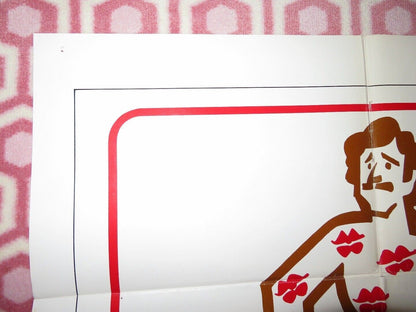 MAN OF THE YEAR / Homo Eroticus FOLDED US ONE SHEET POSTER ROSSANA PODESTA 1971 - Rendezvous Cinema