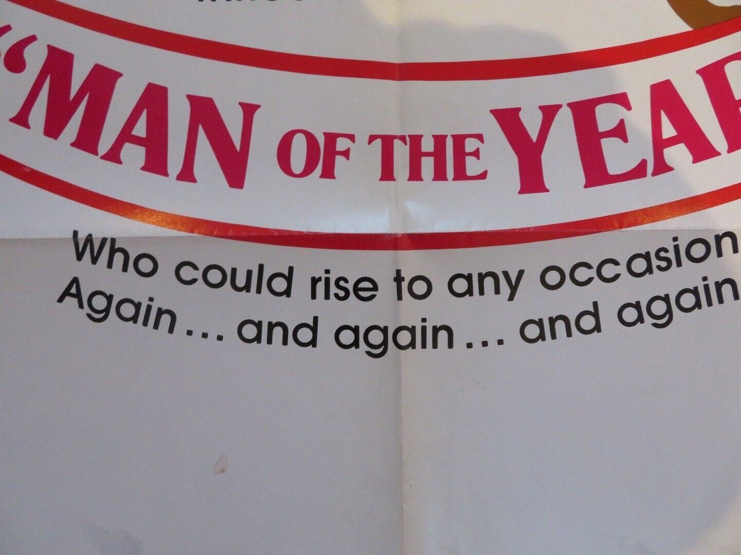 MAN OF THE YEAR / Homo Eroticus FOLDED US ONE SHEET POSTER ROSSANA PODESTA 1971 - Rendezvous Cinema