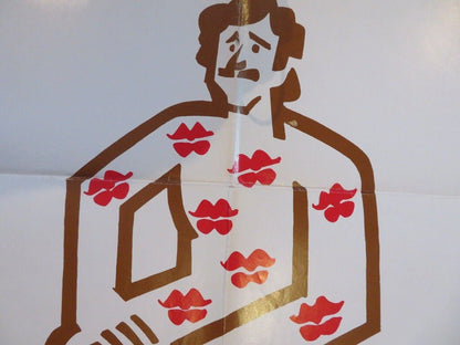 MAN OF THE YEAR / Homo Eroticus FOLDED US ONE SHEET POSTER ROSSANA PODESTA 1971 - Rendezvous Cinema