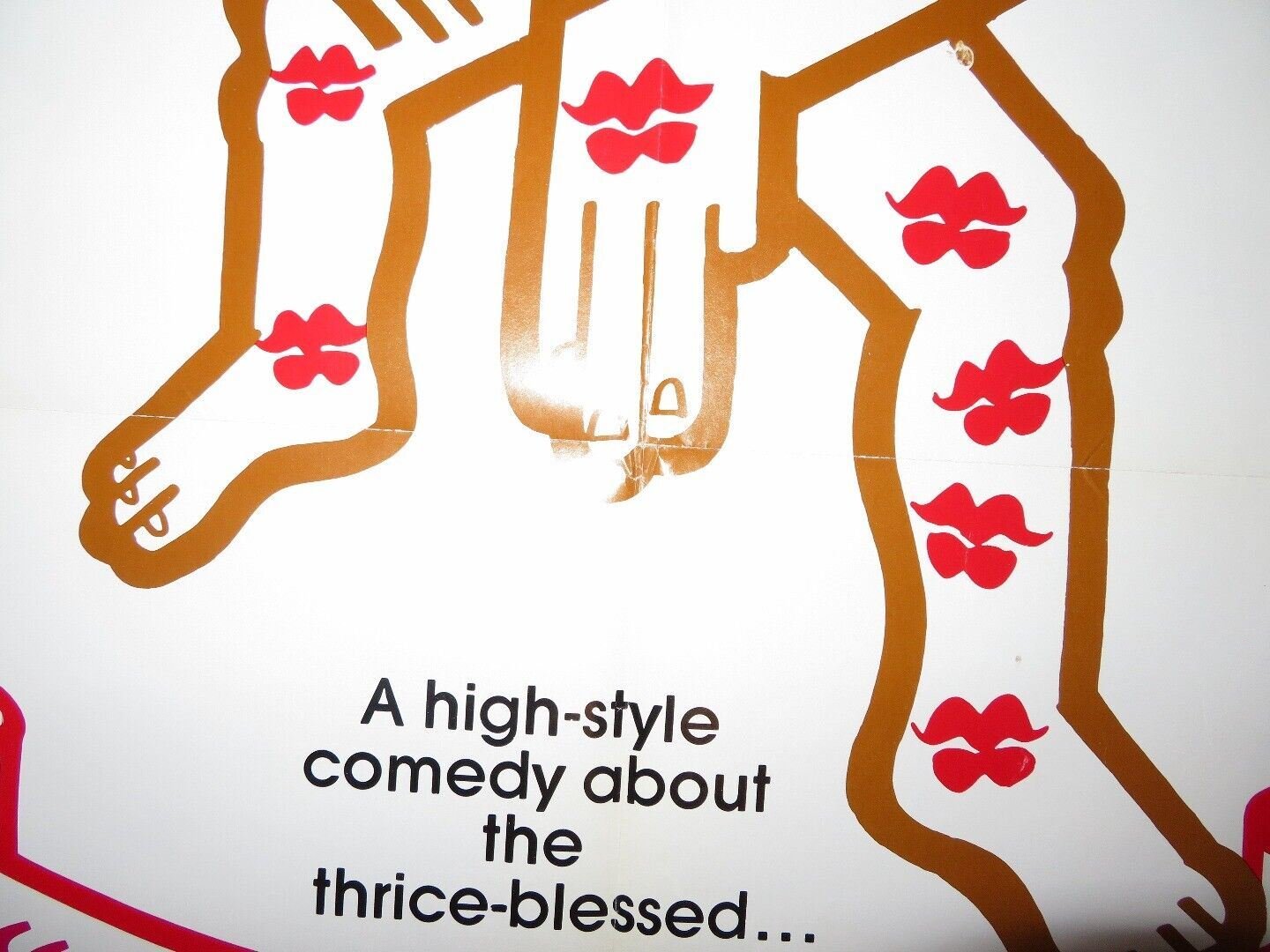 MAN OF THE YEAR / Homo Eroticus FOLDED US ONE SHEET POSTER ROSSANA PODESTA 1971 - Rendezvous Cinema