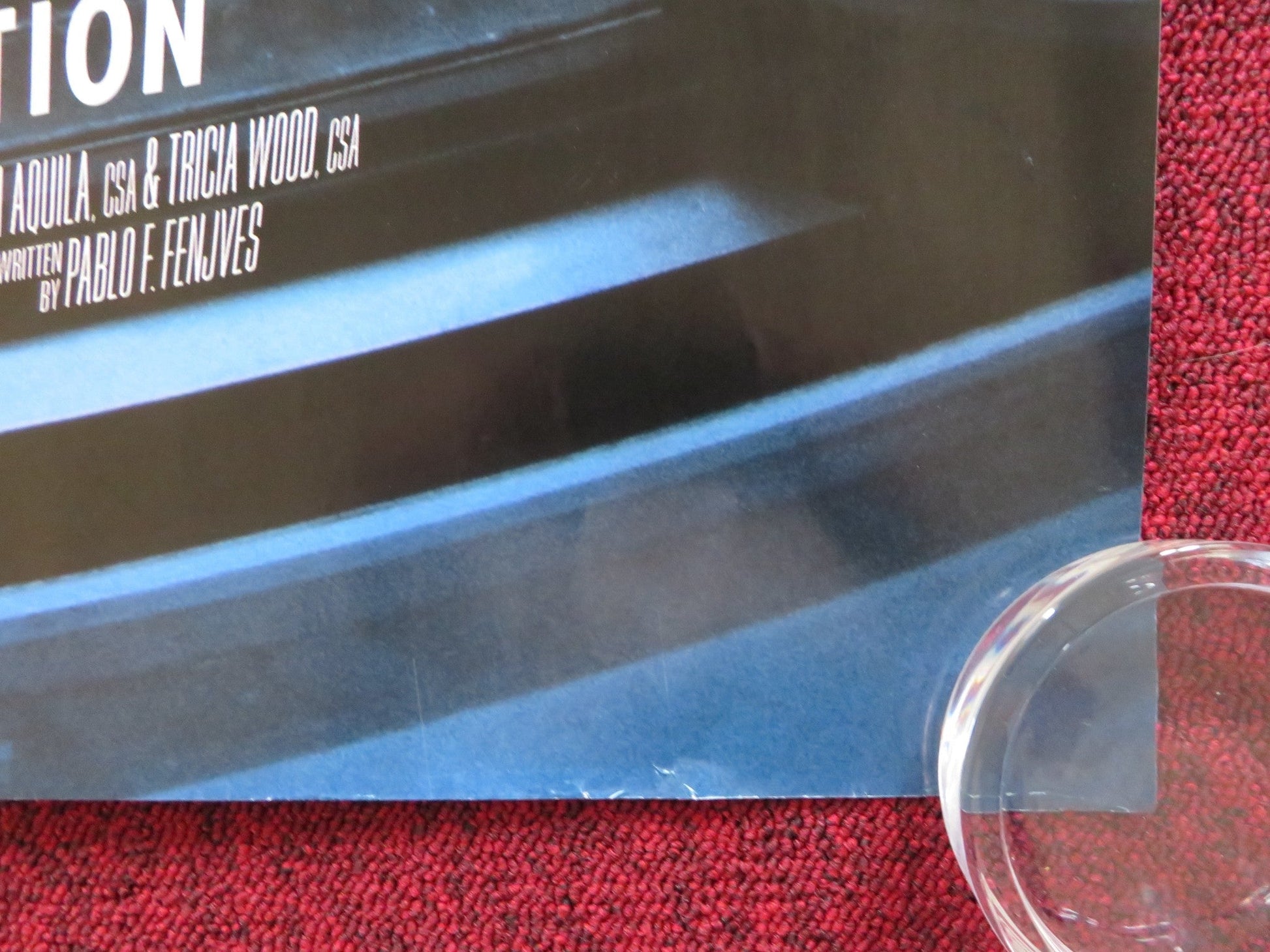 MAN ON A LEDGE QUAD (30"x 40") ROLLED POSTER SAM WORTHINGTON E. BANKS 2012 Rendezvous Cinema Movie posters