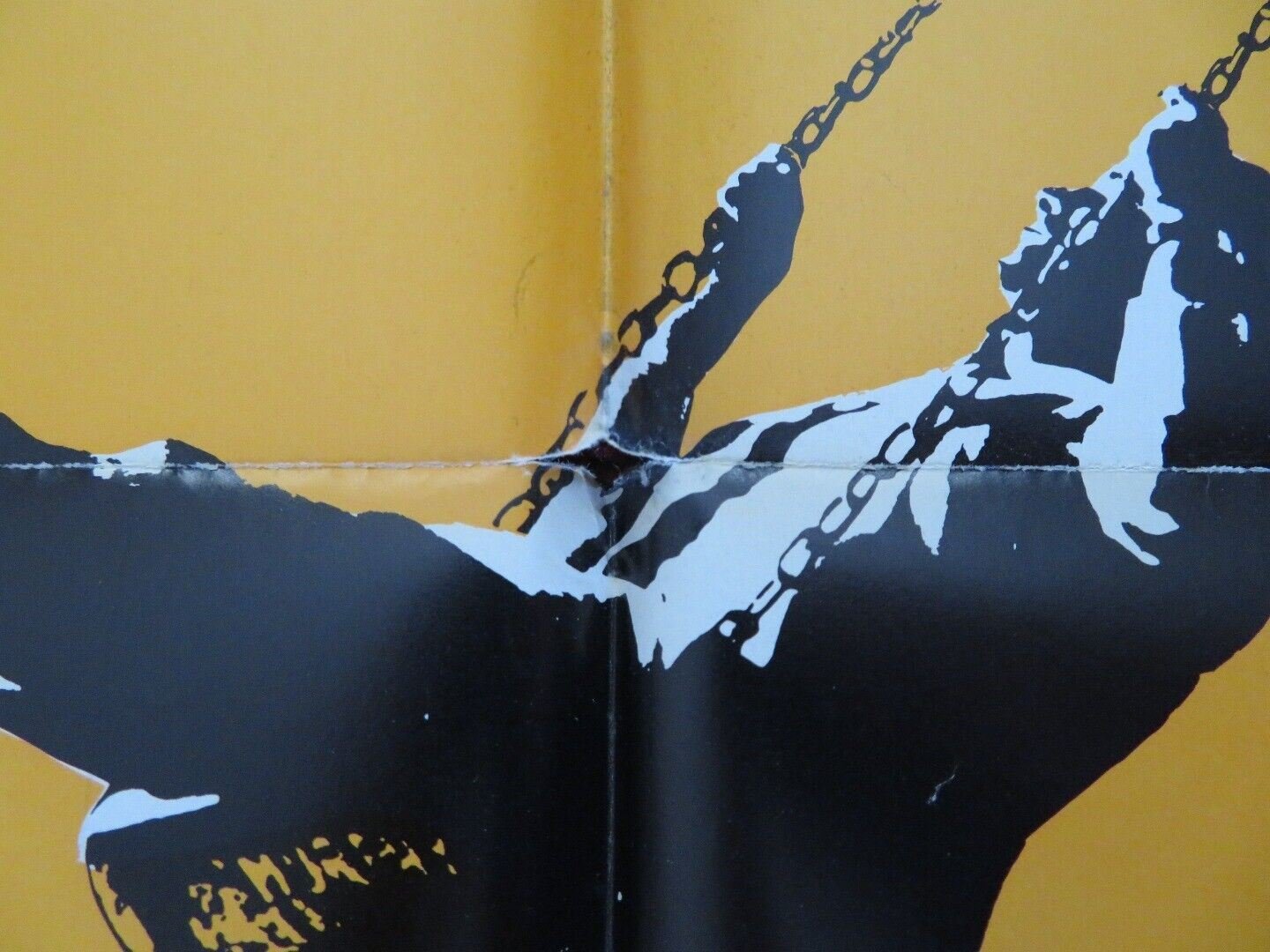 MAN ON A SWING FOLDED US ONE SHEET POSTER CLIFF ROBERTSON JOEL GREY 1974 Movie posters