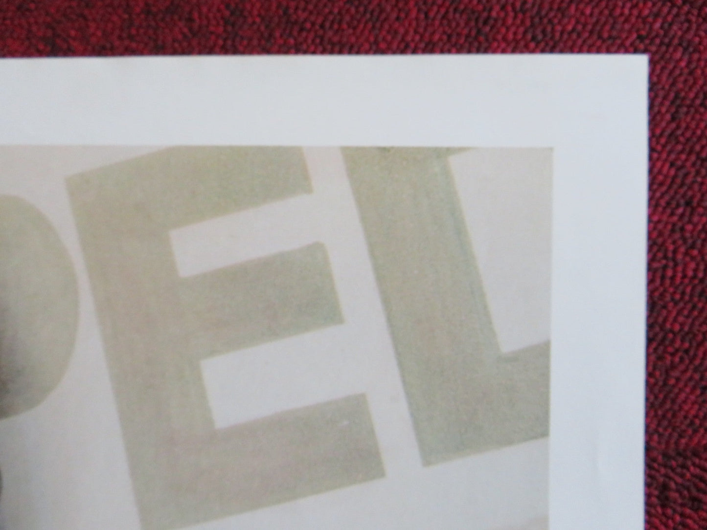 MAN ON FIRE FOLDED US ONE SHEET POSTER SCOTT GLENN JOE PESCI 1987 Rendezvous Cinema Movie posters