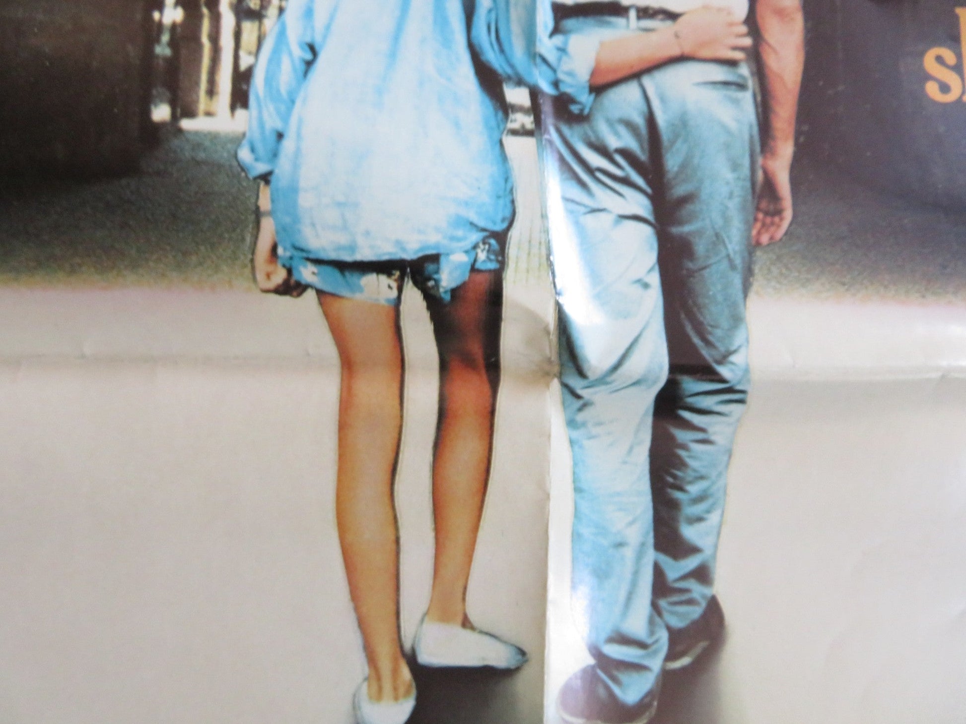 MAN ON FIRE FOLDED US ONE SHEET POSTER SCOTT GLENN JOE PESCI 1987 Rendezvous Cinema Movie posters