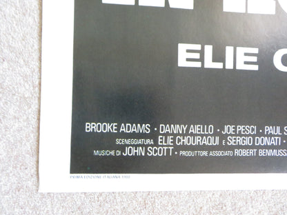 MAN ON FIRE ITALIAN 2 FOGLIO POSTER SCOTT GLENN JADE MALLE 1987 Rendezvous Cinema Movie posters