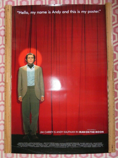 MAN ON THE MOON ONE SHEET ROLLED POSTER JIM CARREY 1999 Movie posters