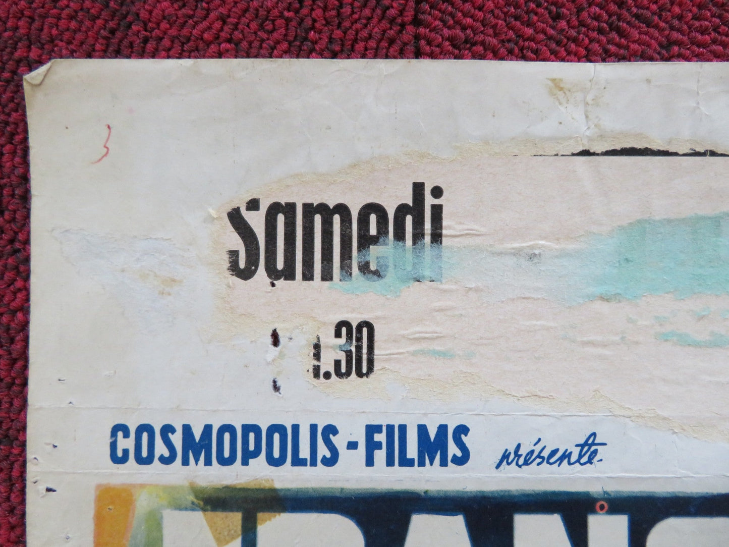 MAN, PRIDE AND VENGEANCE BELGIUM POSTER FRANCO NERO TINA AUMONT 1967 Rendezvous Cinema Movie posters