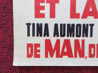 MAN, PRIDE AND VENGEANCE BELGIUM POSTER FRANCO NERO TINA AUMONT 1967 Rendezvous Cinema Movie posters