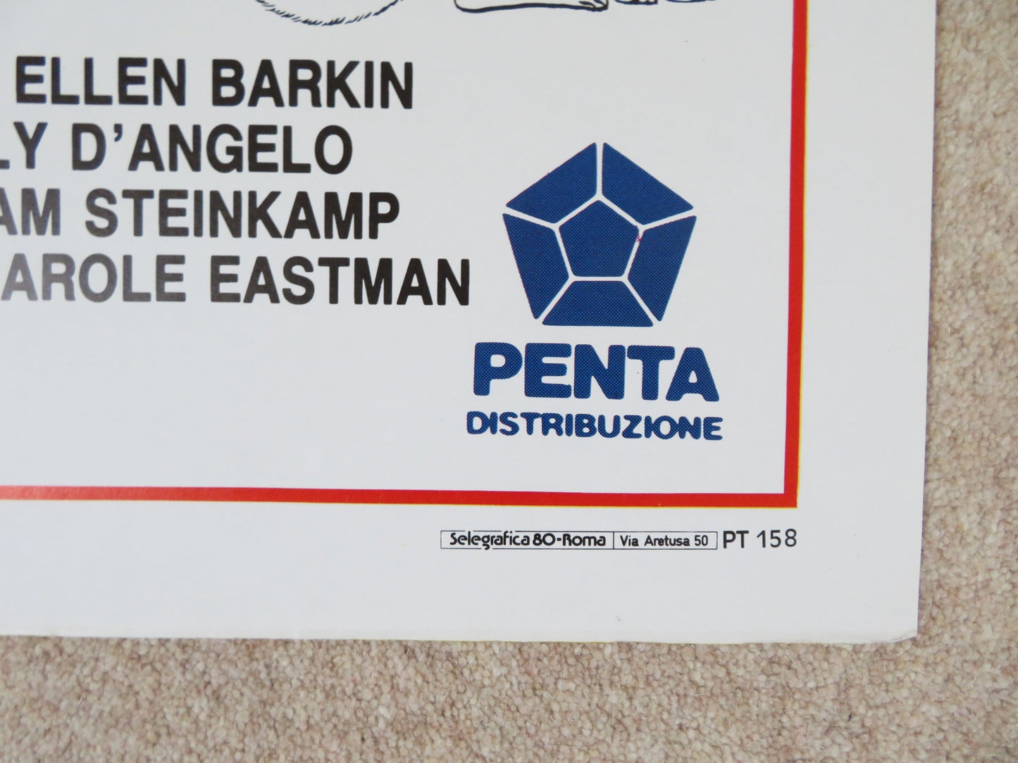 MAN TROUBLE ITALIAN 2 FOGLIO POSTER JACK NICHOLSON ELLEN BARKIN 1992 Rendezvous Cinema Movie posters