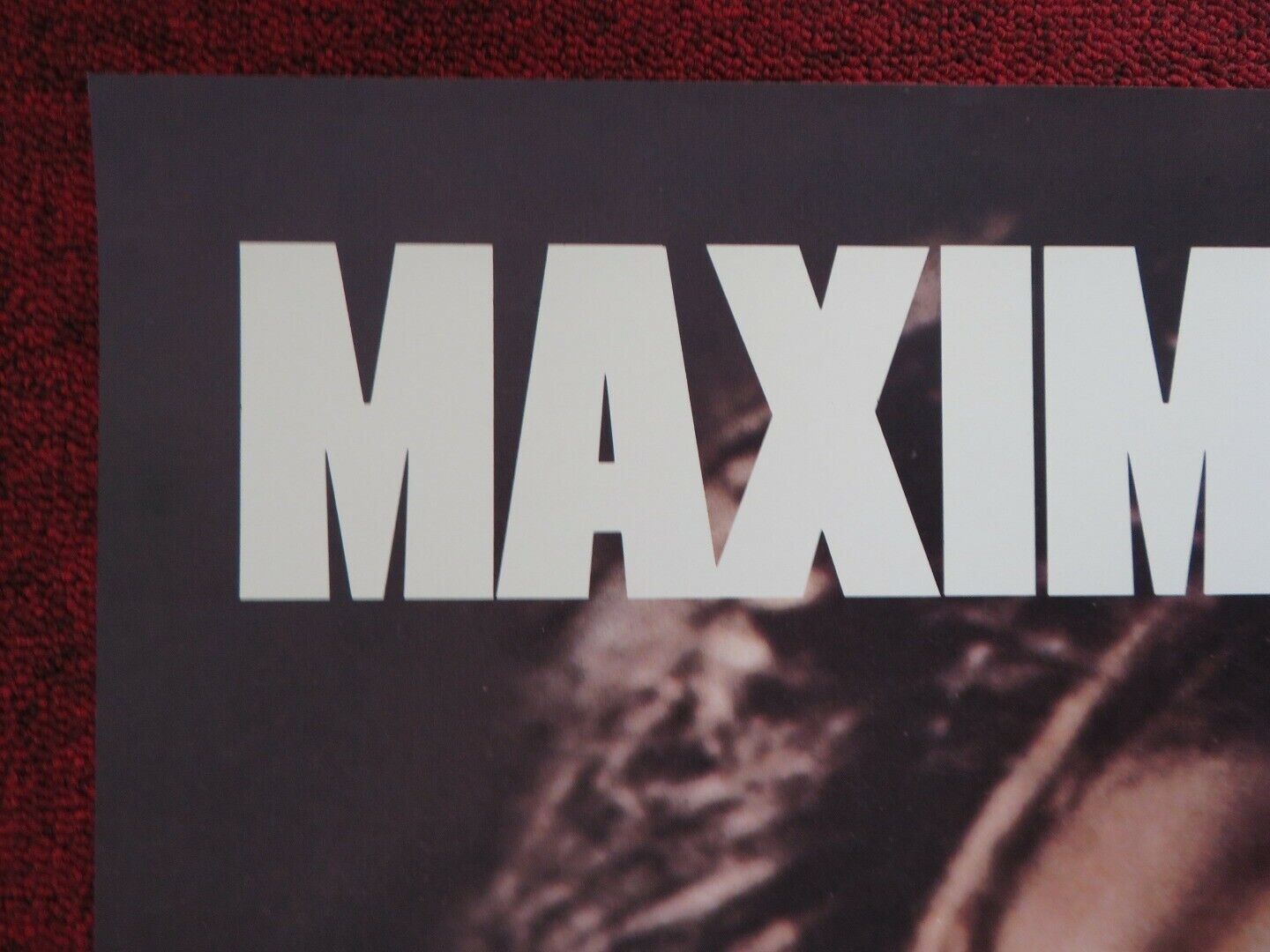 MAN UNDER SUSPICION US ONE SHEET ROLLED POSTER MAXIMILIAN SCHELL LENA STOLZE '84 Movie posters