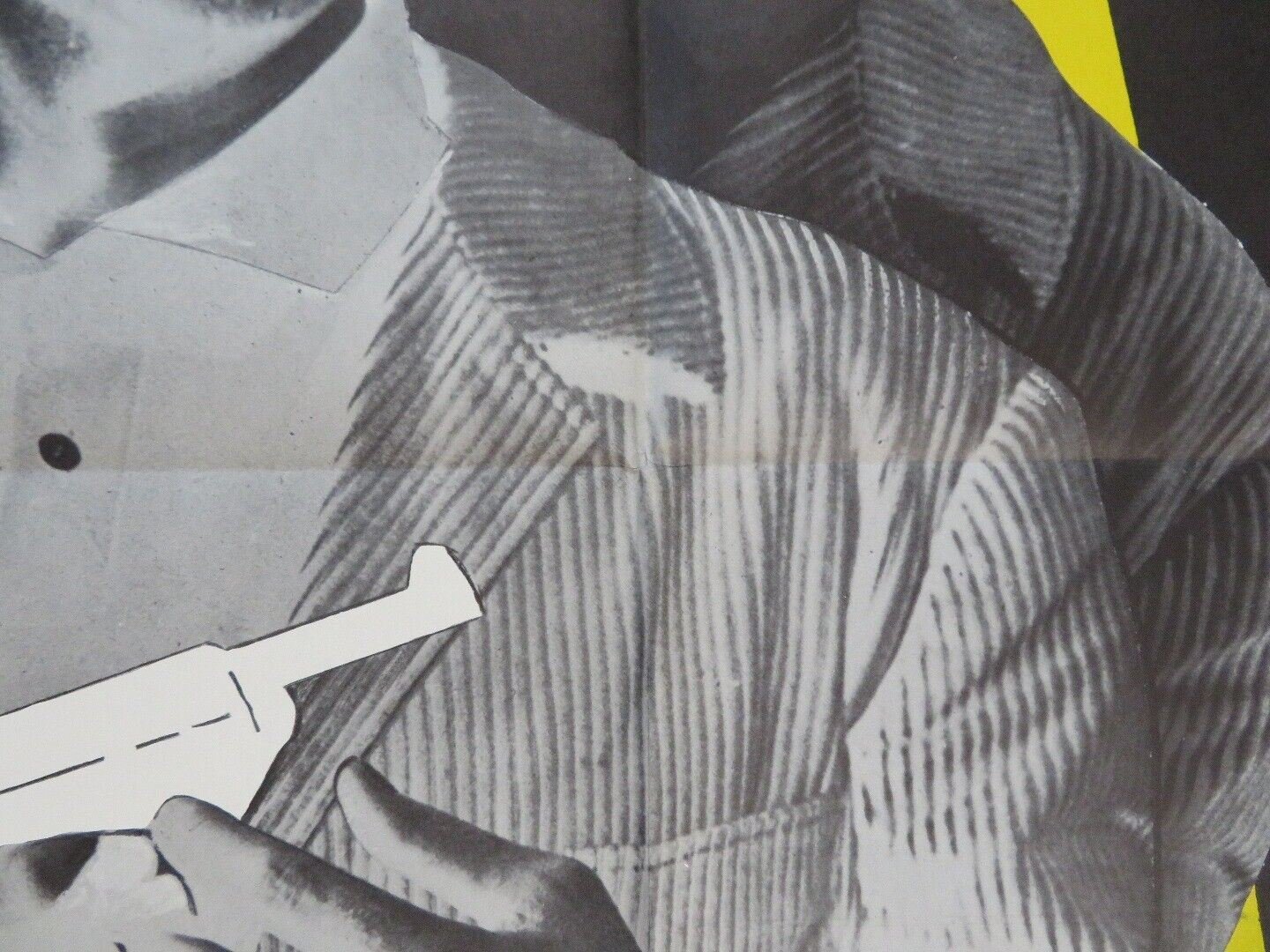 MAN WHO FINALLY DIED FOLDED US ONE SHEET POSTER GEORGINA WARD STANLEY BAKER 1967 - Rendezvous Cinema