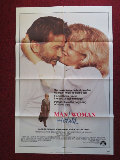 MAN, WOMAN AND CHILD FOLDED US ONE SHEET POSTER BLYTHE DANNER MARTIN SHEEN 1983 Movie posters