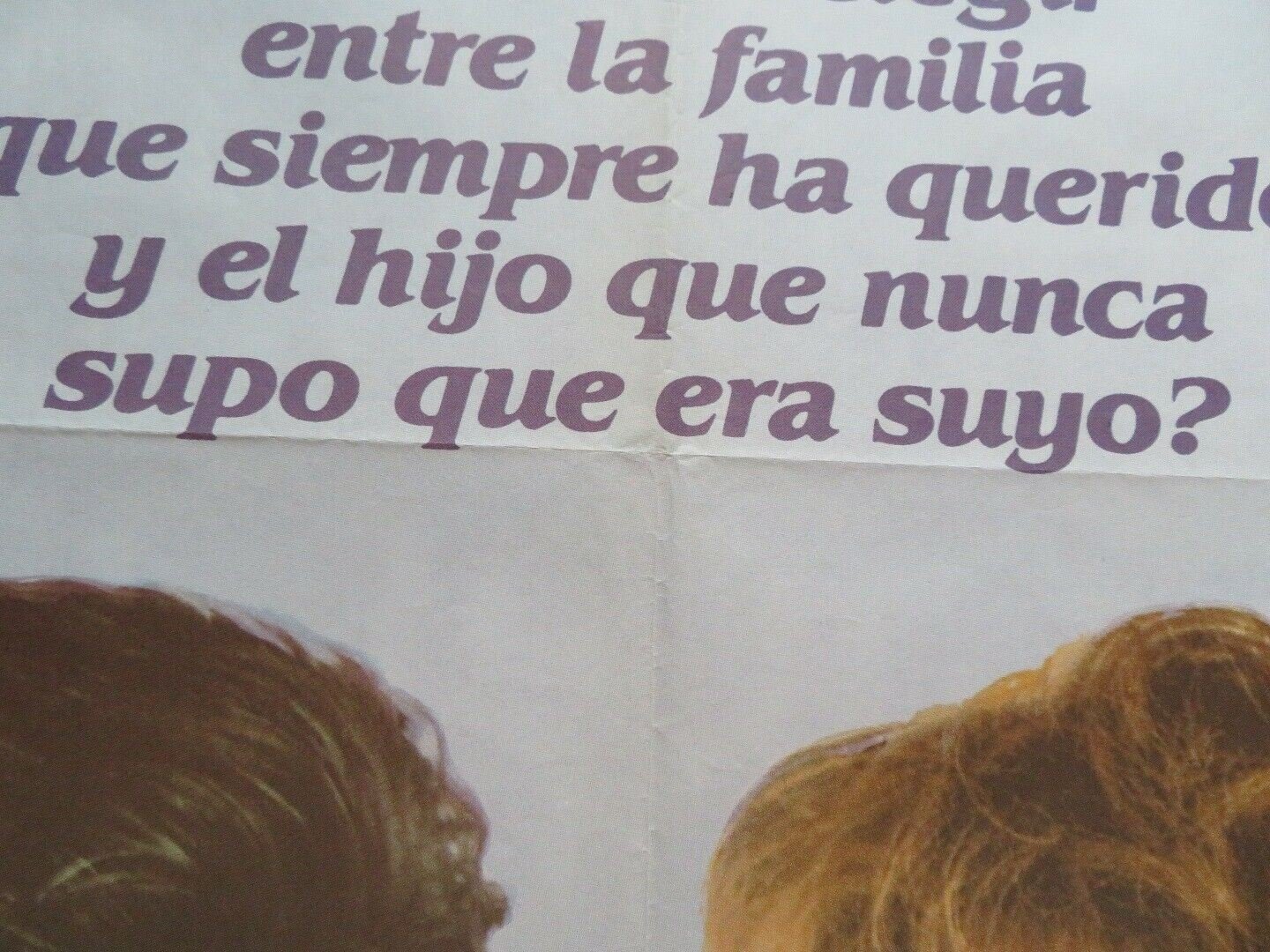 Man, Woman and Child SPANISH (39"X 27.5") ROLLED POSTER MARTIN SHEEN 1983 Movie posters