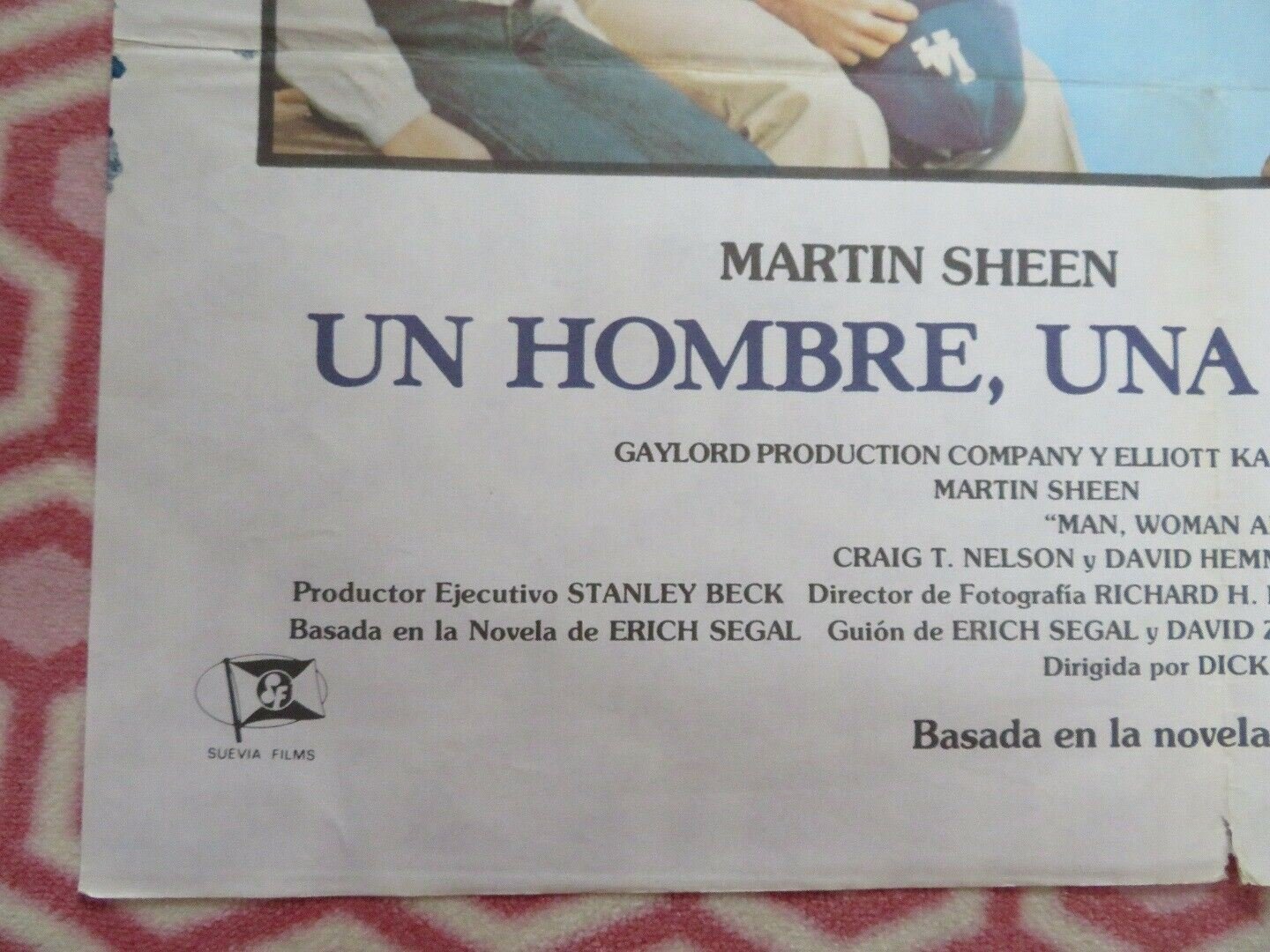 Man, Woman and Child SPANISH (39"X 27.5") ROLLED POSTER MARTIN SHEEN 1983 Movie posters