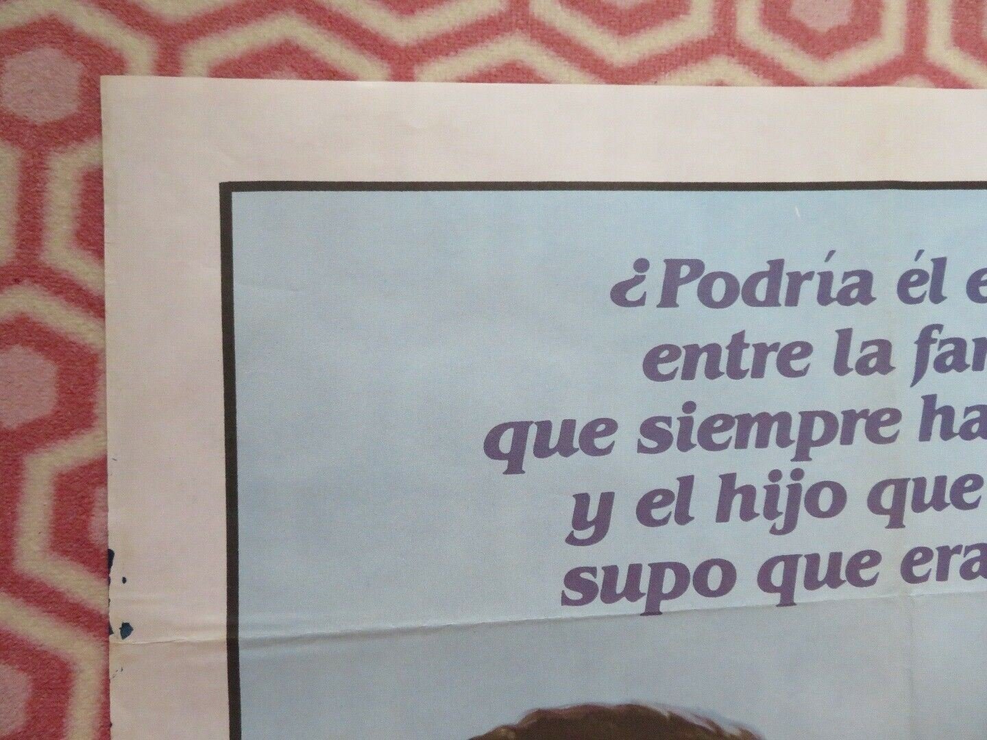 Man, Woman and Child SPANISH (39"X 27.5") ROLLED POSTER MARTIN SHEEN 1983 Movie posters