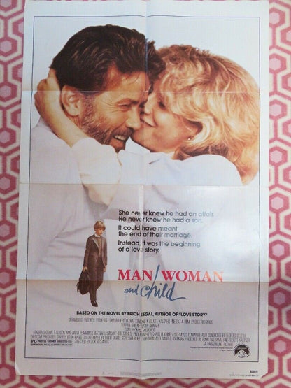 MAN WOMAN AND CHILD US ONE SHEET POSTER MARTIN SHEEN BLYTHE DANNER Movie posters