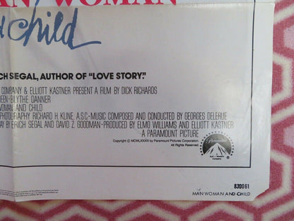 MAN WOMAN AND CHILD US ONE SHEET POSTER MARTIN SHEEN BLYTHE DANNER Movie posters