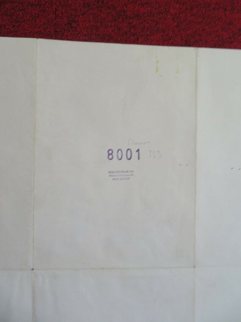 MANAOS GERMAN A1 ROLLED POSTER FABIO TESTI AGOSTINA BELLI 1979 Movie posters