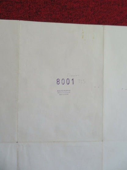 MANAOS GERMAN A1 ROLLED POSTER FABIO TESTI AGOSTINA BELLI 1979 Movie posters