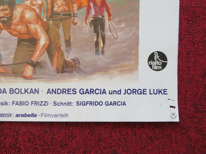 MANAOS GERMAN A1 ROLLED POSTER FABIO TESTI AGOSTINA BELLI 1979 Movie posters