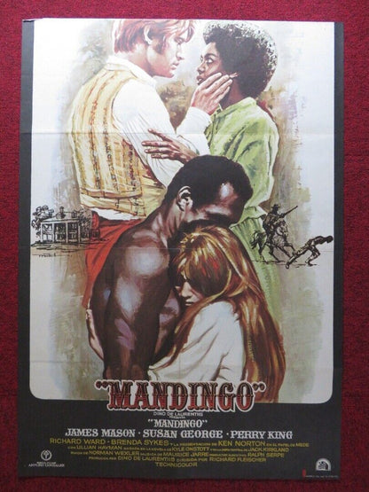 MANDINGO SPANISH ROLLED POSTER JAMES MASON SUSAN GEORGE 1975 Movie posters