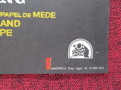 MANDINGO SPANISH ROLLED POSTER JAMES MASON SUSAN GEORGE 1975 Movie posters