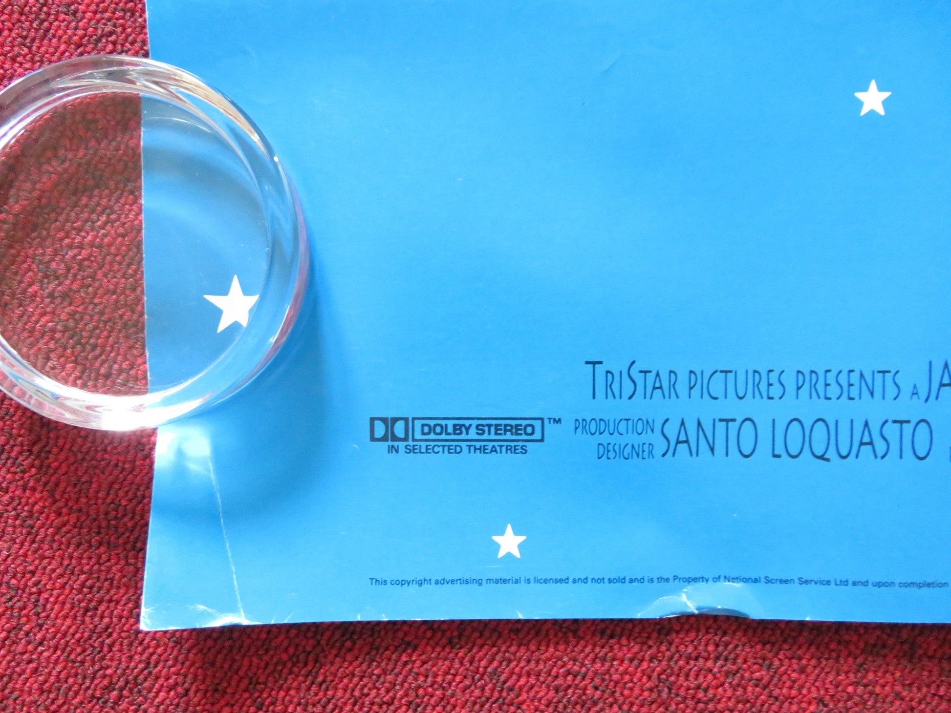 MANHATTAN MURDER MYSTERY UK QUAD (30"x 40") ROLLED POSTER WOODY ALLEN 1993 Rendezvous Cinema Movie posters