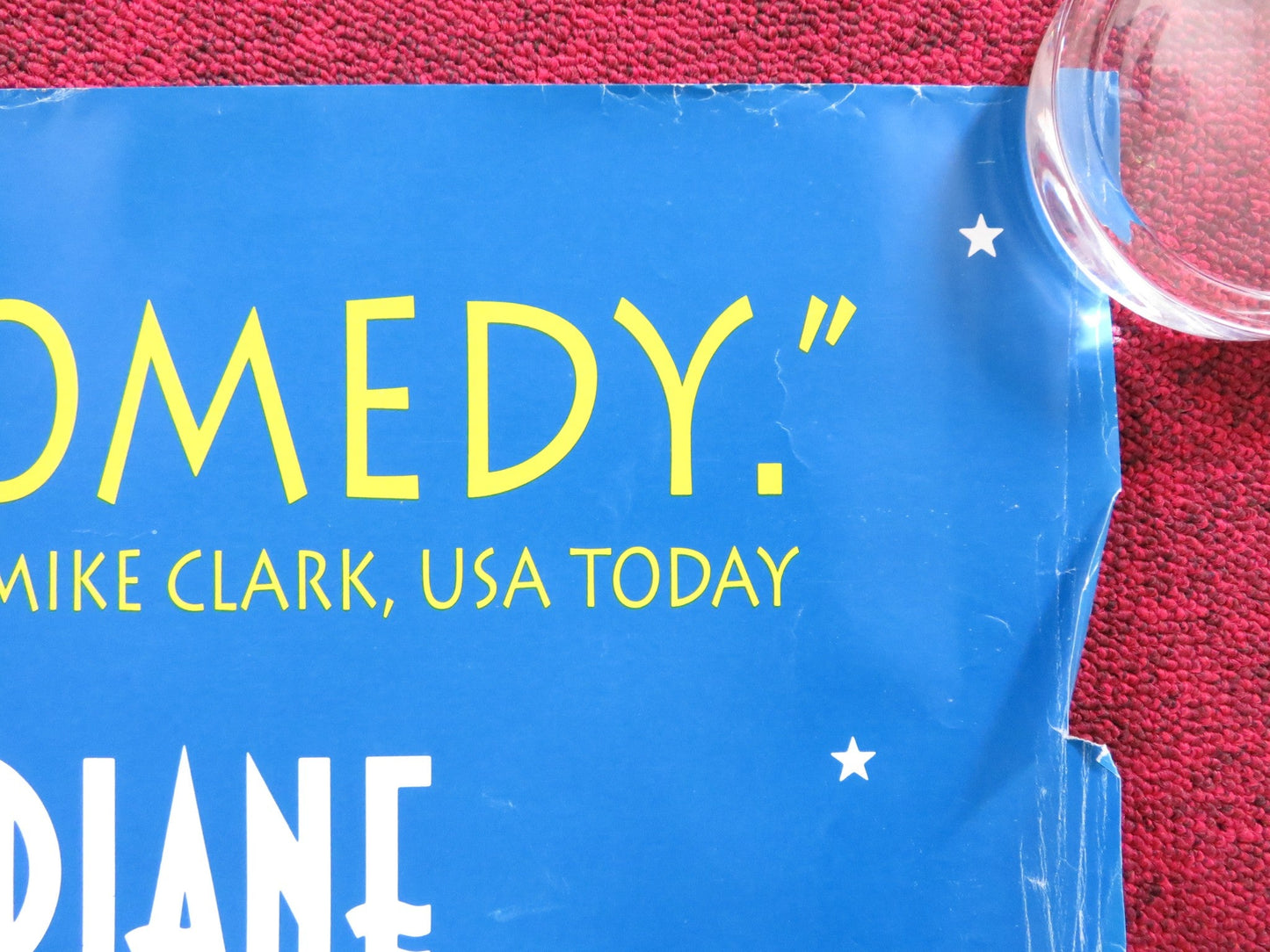 MANHATTAN MURDER MYSTERY UK QUAD (30"x 40") ROLLED POSTER WOODY ALLEN 1993 Rendezvous Cinema Movie posters