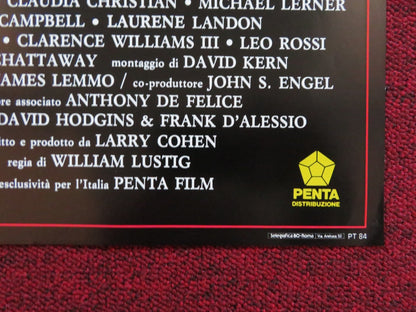 MANIAC COP - C ITALIAN FOTOBUSTA POSTER BRUCE CAMPBELL ROBERT Z'DAR ATKINS 1988 Rendezvous Cinema Movie posters