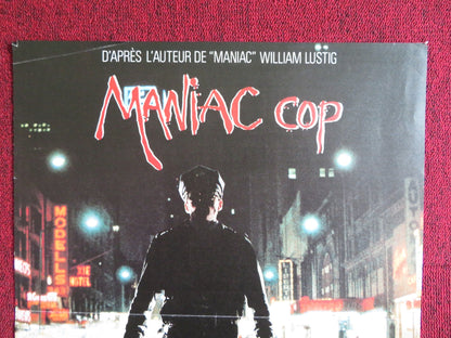 MANIAC COP FRENCH POSTER BRUCE CAMPBELL ROBERT Z'DAR 1988 Rendezvous Cinema Movie posters