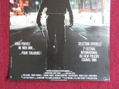 MANIAC COP FRENCH POSTER BRUCE CAMPBELL ROBERT Z'DAR 1988 Rendezvous Cinema Movie posters