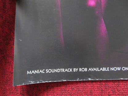 MANIAC UK QUAD (30"x 40") ROLLED POSTER ELIJAH WOOD NORA ARNEZEDER 2012 Rendezvous Cinema Movie posters