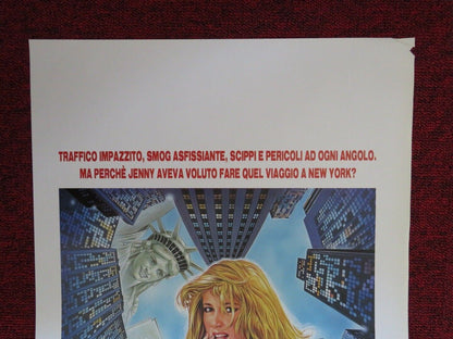 MANNEQUIN 2: ON THE MOVE ITALIAN LOCANDINA (27.5"x13") POSTER KIRSTY SWANSON '91 Movie posters