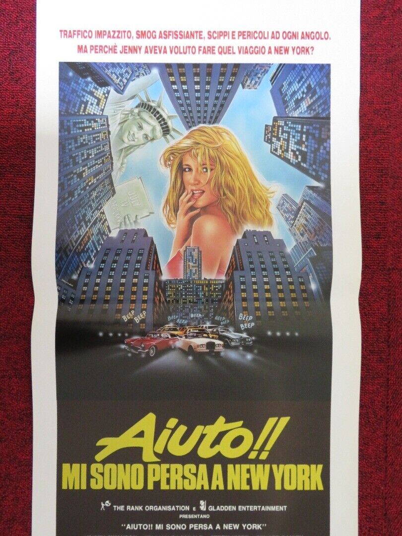 MANNEQUIN 2: ON THE MOVE ITALIAN LOCANDINA (27.5"x13") POSTER KIRSTY SWANSON '91 Movie posters