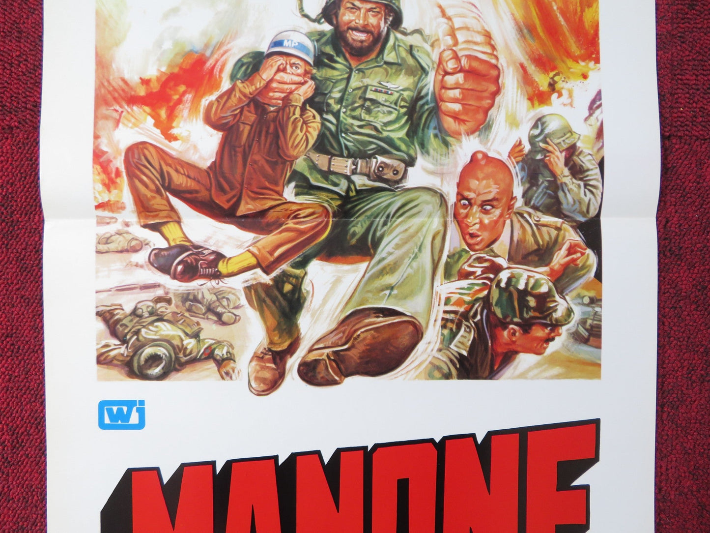 MANONE ALL'ATTACCO ITALIAN LOCANDINA POSTER PAUL SMITH GABI AMRANI 1976 Rendezvous Cinema Movie posters