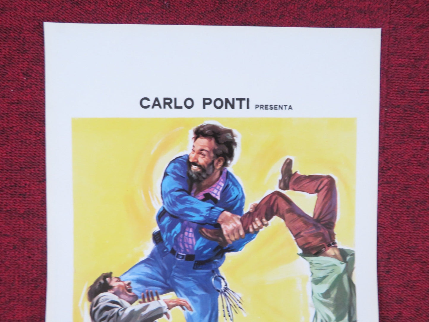 MANONE IL LADRONE ITALIAN LOCANDINA POSTER FERNANDO BILBAO F. COLOMBAIONI 1974 Rendezvous Cinema Movie posters