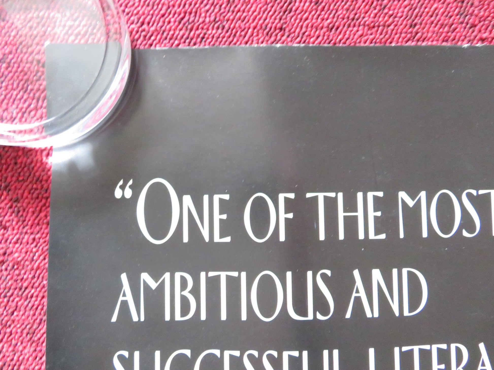 MANSFIELD PARK UK QUAD (30"x 40") ROLLED POSTER FRANCES O'CONNOR H. PINTER 1999 Rendezvous Cinema Movie posters