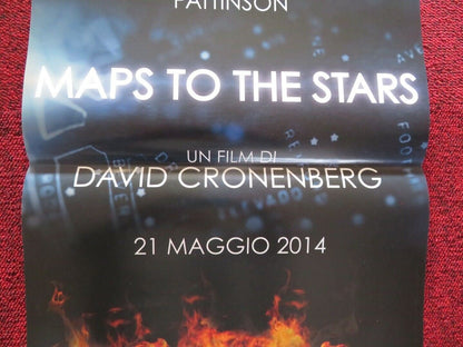 MAPS TO THE STARS ITALIAN LOCANDINA (27"x12.5") POSTER JULIANNE MOORE 2014 Movie posters