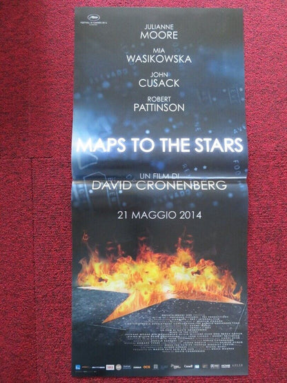 MAPS TO THE STARS ITALIAN LOCANDINA (27"x12.5") POSTER JULIANNE MOORE 2014 Movie posters