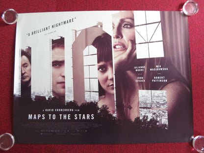 MAPS TO THE STARS UK QUAD (30"x 40") ROLLED POSTER CRONENBERG J. MOORE 2014 Rendezvous Cinema Movie posters