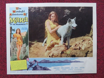 MARA OF THE WILDERNESS US LOBBY CARD SET LORI SAUNDERS ADAM WEST 1965 Rendezvous Cinema Movie posters