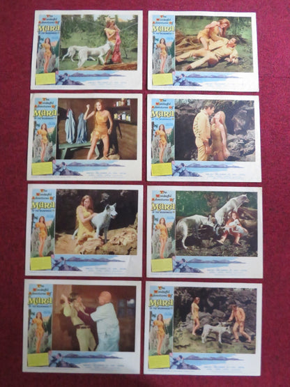 MARA OF THE WILDERNESS US LOBBY CARD SET LORI SAUNDERS ADAM WEST 1965 Rendezvous Cinema Movie posters